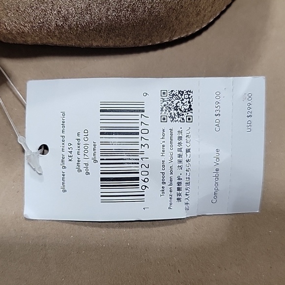 kate spade Glimmer Oval Camera Bag, Gold with Glitter, Crossbody, NEW with Tag - Picture 8 of 15